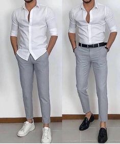 Formal Dresses For Men, Mens Smart Casual Outfits, Mens Business Casual Outfits, Shirt Outfit Men, Formal Men Outfit, Classy Outfits Men, Mens Fashion Blazer, Mens Casual Outfits Summer, Men Fashion Casual Shirts