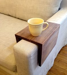 I discovered this Reclaimed Wood Couch Arm Table on Keep. View it now. Wood Couch, Arm Rest Table, Smart Tiles, Tray Table, Wooden Table, Home Staging