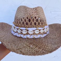 Lola Hat – delisico Head Pieces, Colored Fabric, Cowboy Hat, Summer Beach, Headpiece, Peru, Cowboy Hats