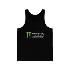 Monster Energy NASCAR Tanktop AL Lilo And Stitch Ohana, Statement Shirt, Monster Energy, Tank Top Hoodie, One By One, Print Tank, Printed Tank Tops, Direct To Garment Printer, Nascar