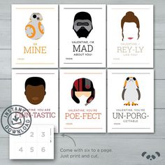 star wars printables for kids to use on the wall or in their room