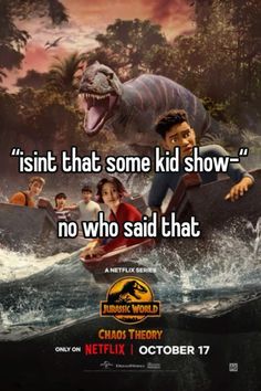 #jurassicparkworld #jurassicworldcampcretaceous #jurassicworldchaostheory #jwcc #jwct #netflix #dariusbowman #kenjikon #benpincus #brooklyn #sammygutierrez #yazfadoula #fyp