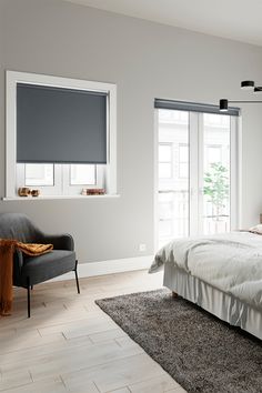 blackout roller blinds Roller Blinds Bedroom, Black Blinds, Blackout Roman Blinds, Fabric Roller Blinds, Best Blinds, White Blinds, Bedroom Blinds