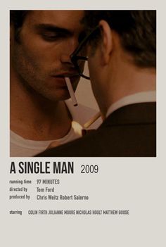 "A single man" 2009. Polaroid movie poster A Single Man Movie, Polaroid Movie Poster, A Single Man, Netflix Movies To Watch, Polaroid Posters