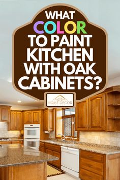 what color to paint kitchen with oak cabinets?