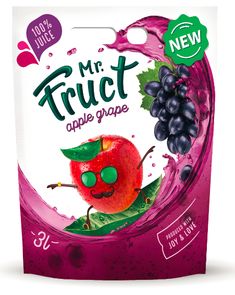 mr fruct apple grape gummies