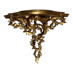 Antique Italian Rococo Giltwood Corbel Bracket Shelf Bracket Shelf, Decorative Brackets, Rococo, Shelves, Quick Saves, Home Decor, Home Décor