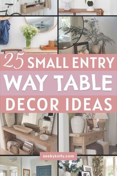 Small Entryway Table Decor Ideas Entryway Ideas Apartment, Small Entry Decor, Small Entry Way Ideas, Entryway Decor Indian