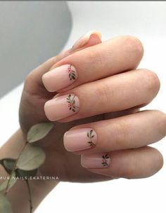 Nails Design For Fall, Short Square Nails Design, Square Nails Design, Pretty Short Nails, Wedding Nail Polish, Nail Acrylic, Short Gel Nails, Square Nail Designs, Short Square Nails