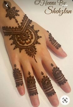 henna designs for hands and feet