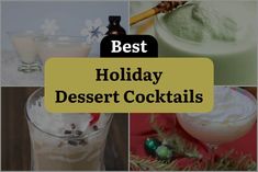 the best holiday dessert cocktails