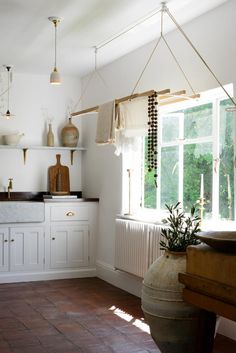 the kitchen is clean and ready for us to use in the day time as much as possible