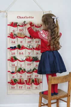 Advent Calendar Christmas Countdown Calendar Advent | Etsy Advent Challenge, Reusable Advent Calendar, Kids Advent, Cool Advent Calendars, Advent Box, Fabric Advent Calendar, Calendar Advent, Advent For Kids, Toy Advent Calendar