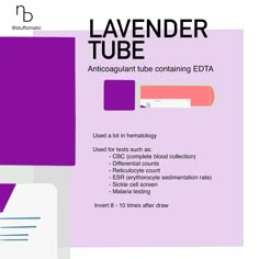 the label for lavender tube with instructions on how to use it and how to use it