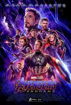 the poster for avengers endgame