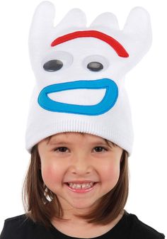 PRICES MAY VARY. Size: Standard 100% polyester Knit hat Embroidered details Plastic eyes This is a Forky Knit Hat. - Hat Forky Costume, Disfraz Toy Story, Toy Story Clouds, Silly Hats, Hot Halloween Outfits, Toy Story Characters, Cozy Hat, Pet Costumes, Costume Hats