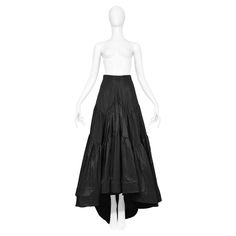 Resurrection Vintage is excited to present a vintage Katy Rodriguez black ballgown dress featuring a high-low hem, voluminous hem, and invisible back zipper Katy Rodriguez Size: 4 Waist: 26" Silk Taffeta Excellent Vintage Condition Authenticity Guaranteed Ballgown Dress, Black Ball Gown, Gown Skirt, Ball Gown Skirt, Silk Taffeta, Ball Gown Dresses, High Low Hem, Ball Gown, Vintage Stil