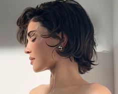 Layered Pixie Haircuts, Really Short Hair, Hair Inspiration Short, Short Wavy Hair, Long Hair With Bangs, Hair Stylist Life, Cut My Hair, Baddie Hairstyles, Hair Inspo Color