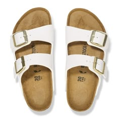 Birkenstock Heels, Birkenstock White, White Birkenstocks, Time Icon, Preppy Shoes, Shoe Gallery, Birkenstock Sandals, All About Shoes, Birkenstock Arizona