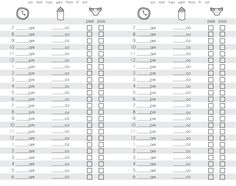 the printable worksheet for measuring cup sizes and how to use them in your kitchen