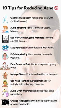 Acne Tools How To Use, How To Stop Acne On Face, Tips To Reduce Acne, Acne Dos And Donts, How To Remove Forehead Acne, Acne Skin Care Tips, Face Glow Up Tips Acne, How To Help With Acne, Acne Tips And Tricks