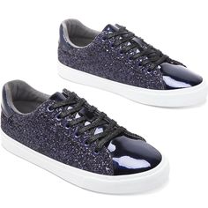 PRICES MAY VARY. Shiny Upper Design:AISFAES Classic Glitter sneakers are made of glitter and synthetic PU leather material,it's more dazzling appearance. Comfort Insole:Fashion Bling Sneakers used comfort lining and cushioned rubber insoles for a softer wearing experience and easy walking. Classic Round Toe:Shiny Walking Shoes are designed with round toe,more comfortale and more sturdy to wear. Casual All-match:Comfortable Metallic Sequins Shoes goes perfectly with jeans,shorts,skirts,sportswear Low-top Glitter Sneakers In Synthetic Material, Trendy Synthetic Sneakers With Glitter Print, Synthetic Lace-up Sneakers With Glitter Accents, Trendy Synthetic Sneakers With Glitter Accents, Glitter Sneakers With Synthetic Material And Round Toe, Glitter Synthetic Sneakers With Round Toe, Lace-up Synthetic Sneakers With Glitter Print, Trendy Low-top Glitter Sneakers, Lace-up Sneakers With Glitter Print