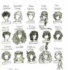 the different types of hair styles