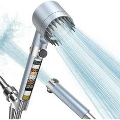 an image of a shower head that is spraying water