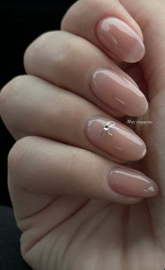 White Silver Nails, Aesthetic Red Nails, Nails Inspo Aesthetic, Ribbon Aesthetic, Nail Diamonds, Winter Nail Art Designs, Pink French Nails, Hello Nails, Simple Gel Nails