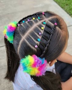 Half Bun, Kids Curly Hairstyles