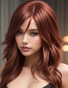 Chocolate Copper Hair Styles | Hairstyles Cowboy Copper Hair With Blonde, Copper Hair With Blonde, Cowboy Copper Hair, Cowboy Copper, Styles Hairstyles, Hair Color Unique, Short Hair Trends, Hair Color Pastel