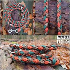 Verstellbare Hundeleine aus ParacordFarben und Länge sind frei wählbarNatürlich auch mit fester Handschlaufe möglichBei Interesse schreibt mir gern und besucht mich auf Facebook oder Instagramleine hund paracord hundeleine leash paracordleine paracordfashion hundemode hundewelt Small Business Ideas Diy, Paracord Leash, Diy Dog Toys, Kumihimo Patterns