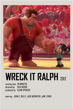 wreck it ralph 2012 movie poster