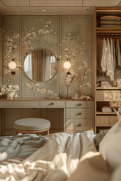 korean bedroom, feminine bedroom,neutral bedroom, beige bedroom, japanese bedroom Bedroom Inspirations Korean, Bedroom Inspirations Aesthetic Korean, Korean Interior Design Bedrooms, Vintage Korean Aesthetic, Peaceful Bedroom Ideas Cozy, Korean Apartment Interior Bedroom, Big Bedroom Aesthetic, Uni Bedroom Ideas, Small Vintage Bedroom