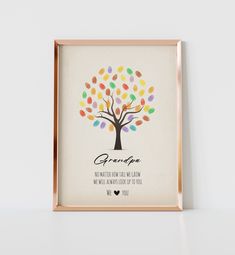 "Introducing \"Grandpa's Handprint Tree\" - A Heartfelt Keepsake for Cherished Moments Celebrate the enduring bond between grandpa and the little ones with our \"Grandpa's Handprint Tree.\" This digital download isn't just a craft; it's a meaningful keepsake that captures the essence of family and the love shared across generations. The design says: Grandpa, no matter how tall we grow, we will always look up to you. We love you. 🌳 **Design Features 👐 **Customizable Handprints Our design showca Handprint Gifts For Grandpa, Grandpa Crafts For Kids, Handprint Tree, Handprint Butterfly, Hand Print Tree, Handprint Gifts, Grandpa Birthday, Children Activities, Toddler Activity