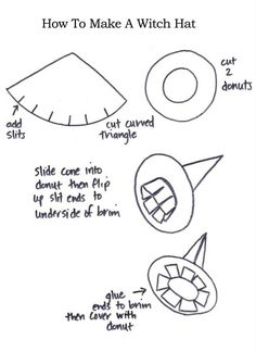 how to make a witch hat for halloween