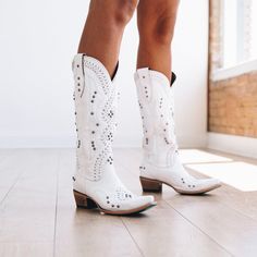 Cossette White Cowgirl Boots, Lane Boots, Wedding Boots, Double Helix, Boots White, Evening Walk, Western Boots Women, Everyday Shoes, Cowboy Boots Women