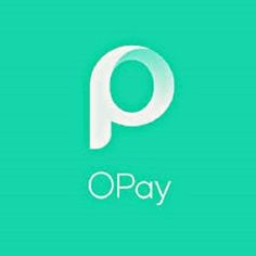 the logo for oppay is shown in white on a blue background with green