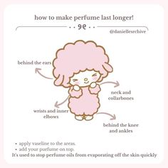 Coquette Self Care Aesthetic, Coquette Self Care, Coquette Routine, Make Perfume Last Longer, Coquette Tips, Perfume Last Longer, Wonyoungism Tips, Coquette Wonyoungism, Perfume Tips