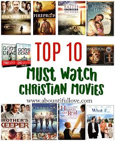 the top 10 must watch christian movies