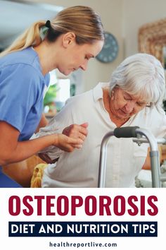 Osteoporosis Diet and Nutrition Tips Osteoporosis Diet, Calcium Rich Foods, Bone Diseases, Best Diet, Best Diet Plan, Brain Food, Bone Density