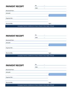 two donation receipt templates for donations