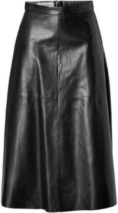 ad eBay - Find many great new & used options and get the best deals for Noora Women's Genuine Lambskin Real Leather Skirt Black A-Line Knee Length Skirt at the best online prices at eBay! Free shipping for many products! Maurices Leather Skirt, Faux Leather Midi Skirts, Black Leader Skirt, High Waisted Black Leather Skirt, River Island Leather Skirt, Knee Length Black Leather Skirt, Black Leather Skirt For Work, Leather Skirts Fall, Mid Length Black Leather Skirt