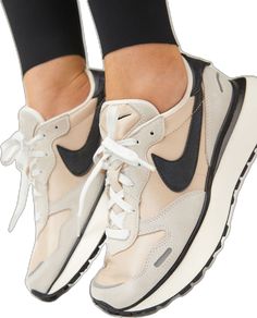 Nike Neutral Phoenix Waffle Trainers Cute Sneakers, Nike Shoes Women, Crazy Shoes, Shoe Obsession, White Sneakers, Trainers Women, Tennis Shoes, Cute Shoes, Look Fashion