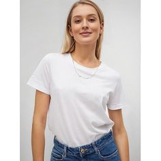 Category:T-shirt; Season:Summer; Fabric:100% Cotton; Sleeve Length:Short Sleeve; Gender:Women's; Style:Casual,Modern; Elasticity:Micro-elastic; Tops Type:T Shirt; Occasion:Daily; Top Length:Regular Tops; Neckline:Crew Neck; Listing Date:08/07/2024; Text Word:Bite Me Basic Short Sleeve T-shirt For Summer, Basic Style Short Sleeve Summer Tops, Basic Summer T-shirt, Basic Stretch T-shirt For Summer, Simple Short Sleeve Top For Everyday Summer Wear, Basic Stretch Tops For Summer, Basic Short Sleeve Summer Tops, Basic Stretch Summer T-shirt, Summer Stretch Basic T-shirt