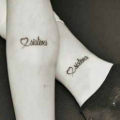 A Tattoo Collection Dedicated To My Sister! | Bored Panda Cute Sister Tattoos, Matching Tattoos For Siblings, Sister Tattoo Designs, Sisters Tattoo, Matching Sister Tattoos, Sibling Tattoos, Bff Tattoos, Friendship Tattoos, Matching Tattoo