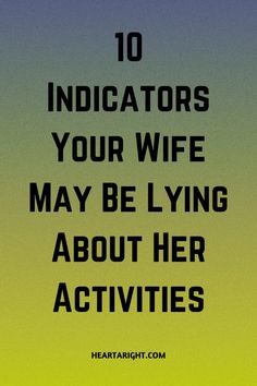 If you're feeling like something isn't adding up with your wife's whereabouts, these signs could be a signal that she might be hiding something. Identifying these behaviors can help you understand what's happening and have an honest conversation about it.  #RelationshipTrust #WifeLying #MarriageProblems #TrustIssues #MarriageAdvice #RelationshipHelp #LyingSigns #TrustInMarriage #MarriageChallenges #RelationshipCommunication #WifeBehavior #MarriageStruggles #RelationshipTruth #HealthyRelationships #MarriageAdvice