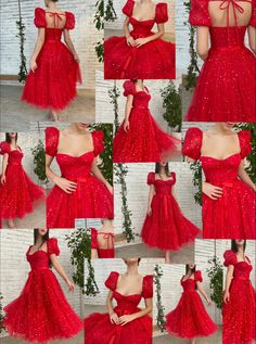 Teuta Matoshi Red, Cottagecore Formal Dress, Stargazer Dress, Classy Fashion Chic, Elegant Red Dress, Spirit Week Outfits