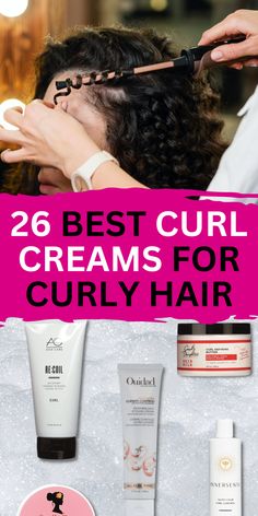 Find the perfect curl cream to enhance your natural texture with this curated selection of the top 26 products. Discover the key ingredients to look for in a curl cream and learn how to incorporate it into your styling routine for defined, frizz-free curls. Get expert recommendations for the best curl creams to nourish and define your curls. Creams For Curly Hair, Curl Cream For Curly Hair, Cream For Curly Hair, Frizz Free Curls, Curl Defining Cream, Hair Milk