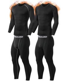 PRICES MAY VARY. Superior Heat Retention: Our thermal underwear set is made of a fleece linded fabrics which blended of 85% Polyester and 15% Spandex. Whether you're braving the cold outdoors or lounging indoors, these sets are the idear gear. Moisture Wicking Management: Stay dry and sweat-free with our quick dry fabric. It efficiently pulls sweat away from your body, ensuring you stay dry and comfortable during activities or everyday wear. Snug Fit & Easy Care: These thermal long johns are des Winter Gym Sets With Long Sleeves, Moisture-wicking Fitted Long Sleeve Set, Fitted Long Sleeve Moisture-wicking Set, Thermal Base Layer, Mens Thermals, Wear Store, Long Johns, Thermal Shirt, Fall Weather